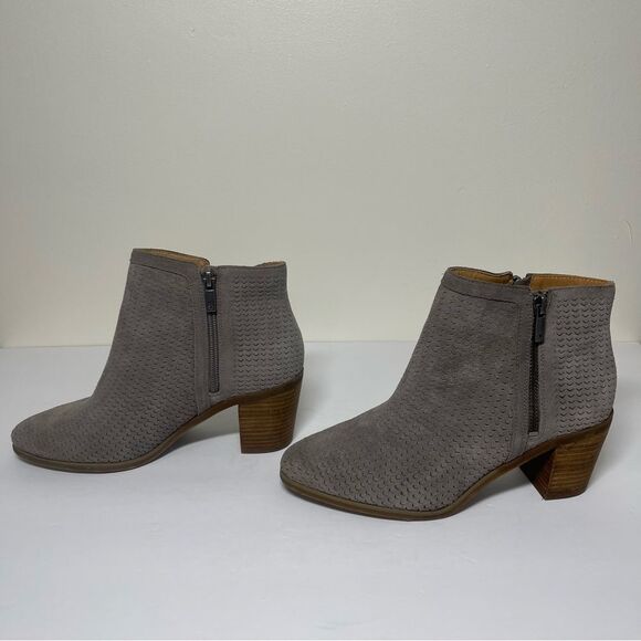 Lucky Brand Petre Suede Booties Size 7.5 - Picture 5 of 10